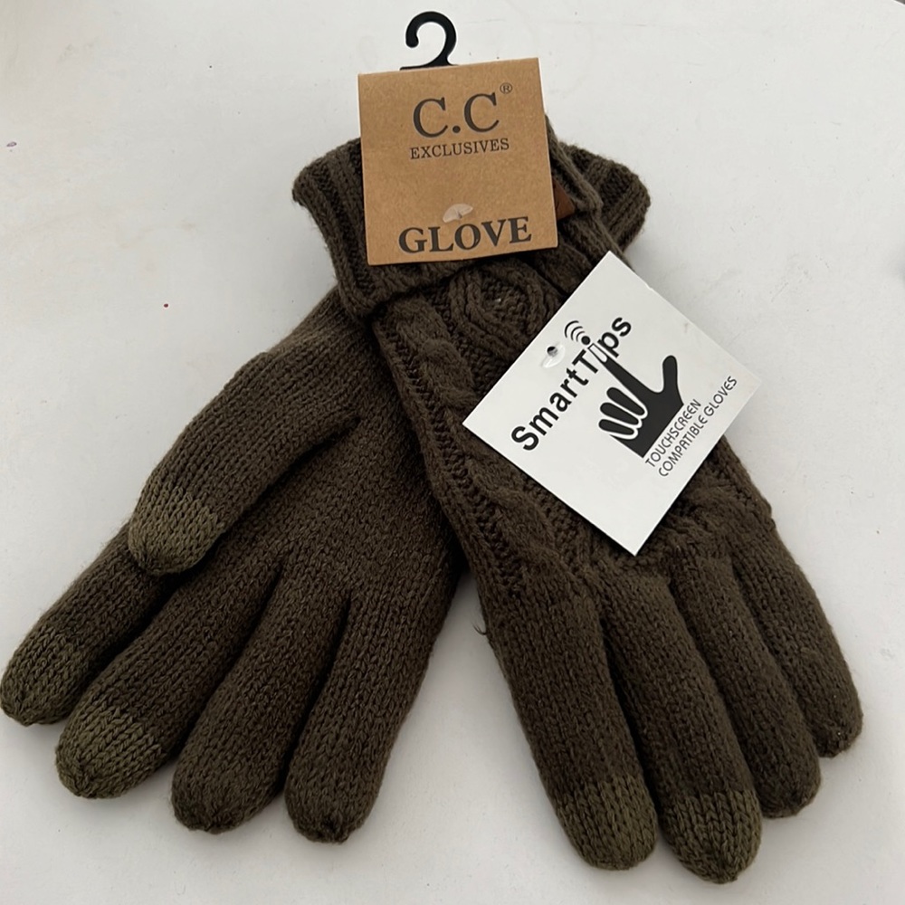 NWT C.C Exclusive Gloves Smart Tips Sz M